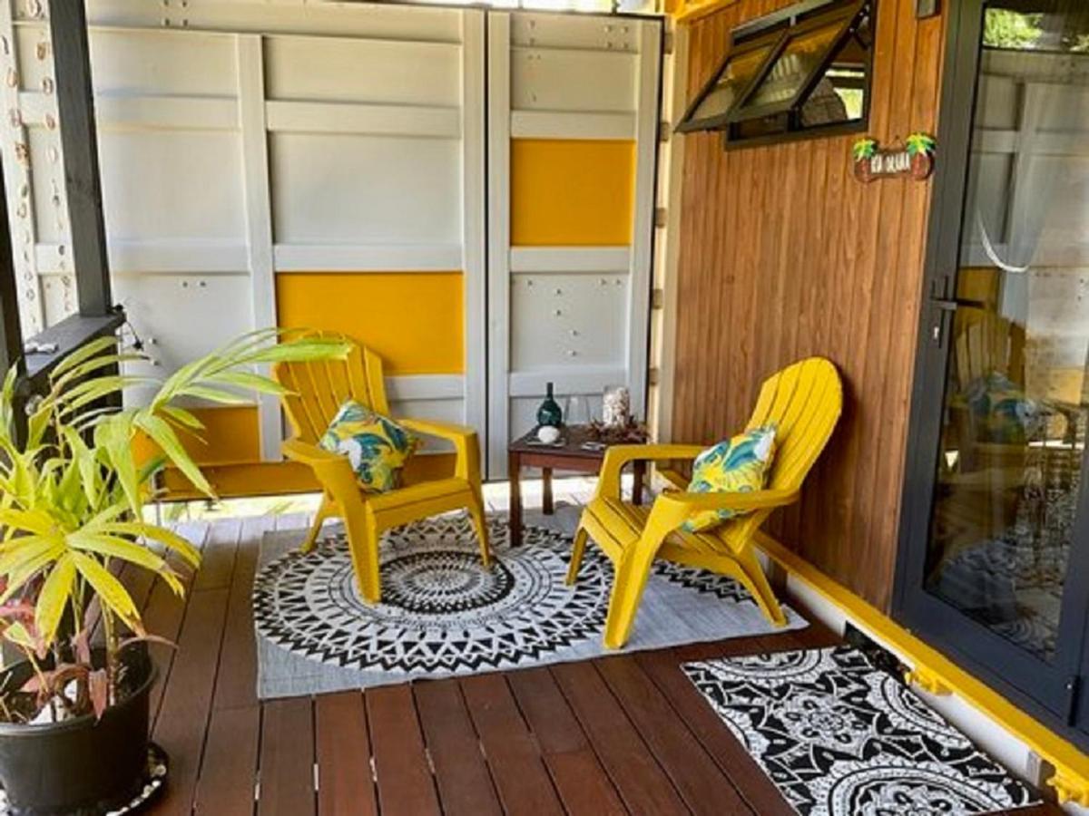 Are Mii A Stylish One Room Container Home Rarotonga Esterno foto